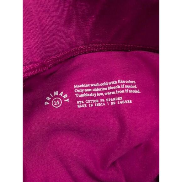 14 Primary Raspberry Leggings - Picture 5 of 5